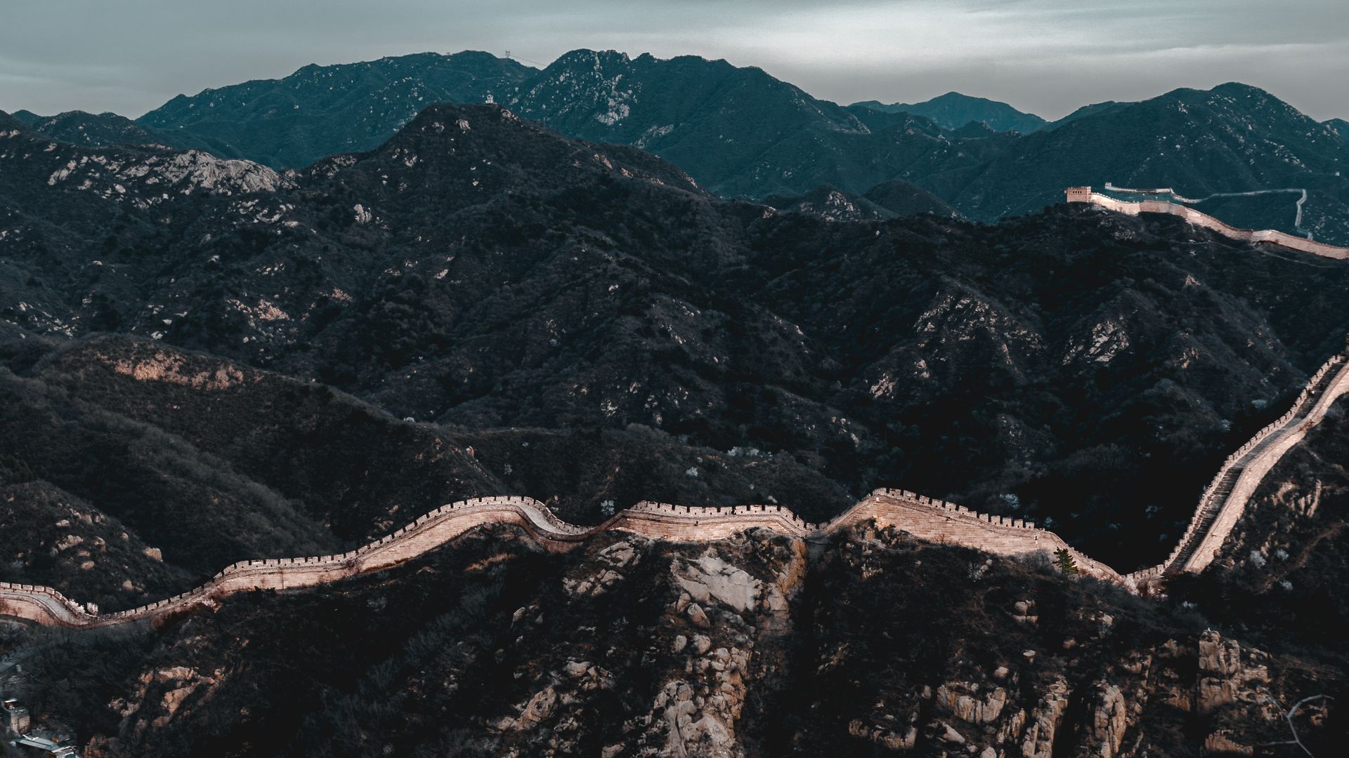 Badaling, the most famous section of the Great Wall